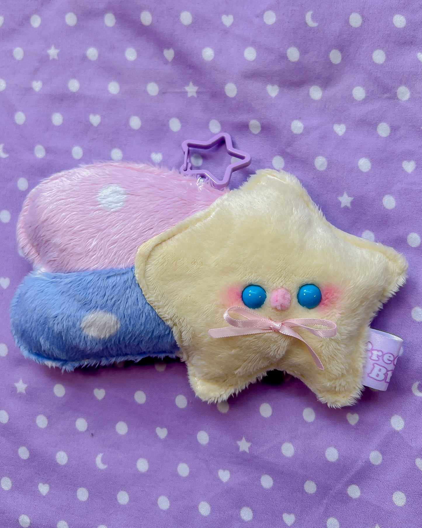 Shooting Star Minky Pass Case