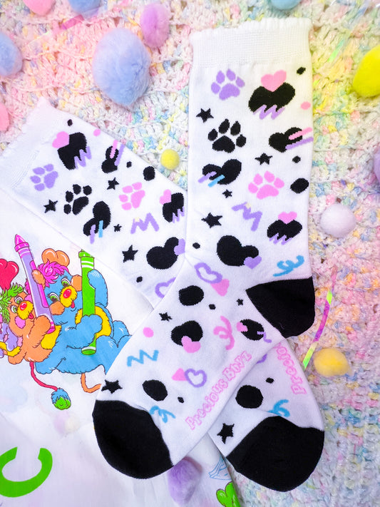 Dottie Dalmation Crew Socks