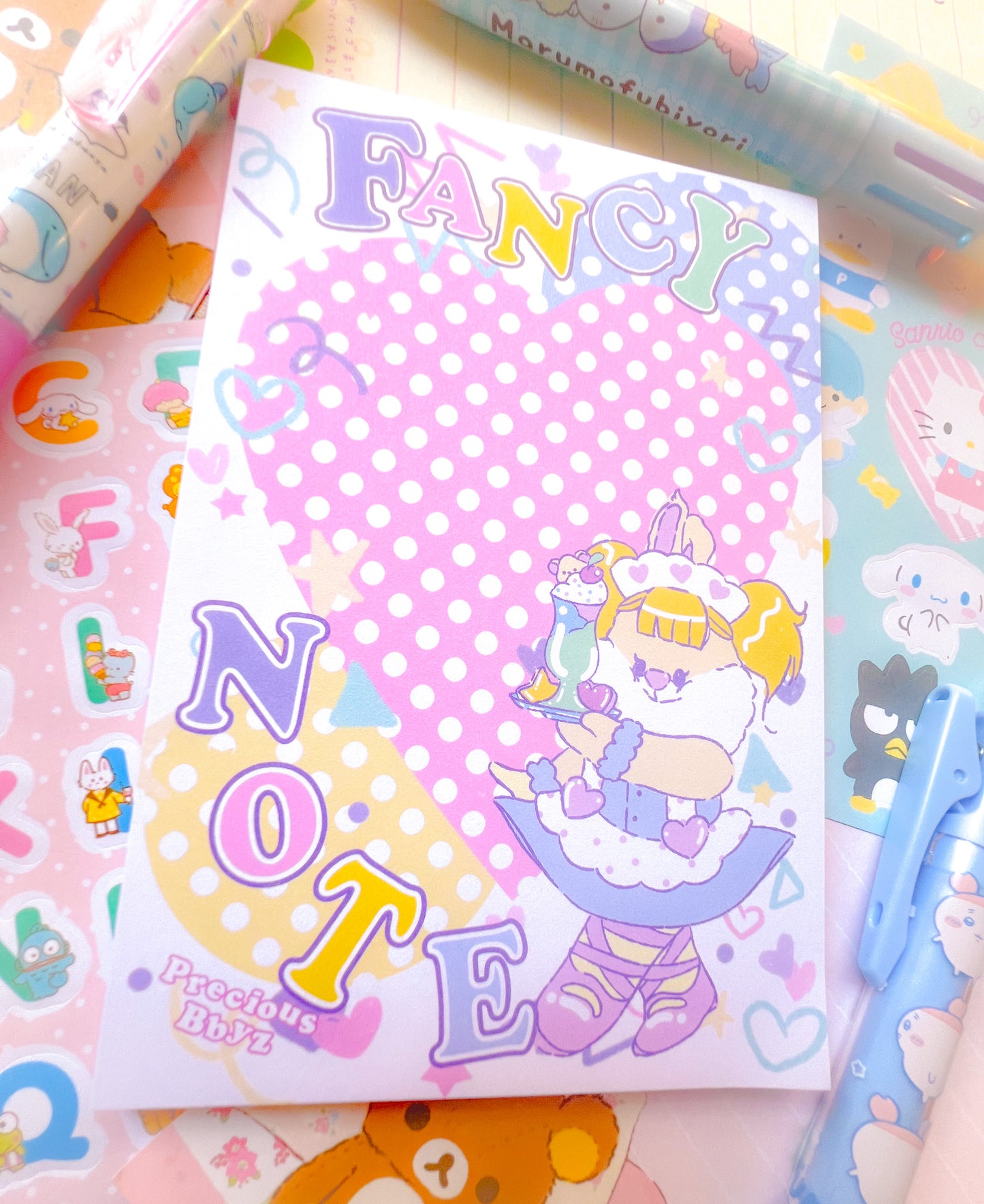 Fancy Note 4x6 Memo Pad