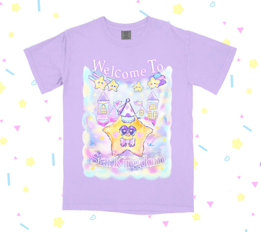 Star Kingdom Big Print Tee RESERVED FOR ELI