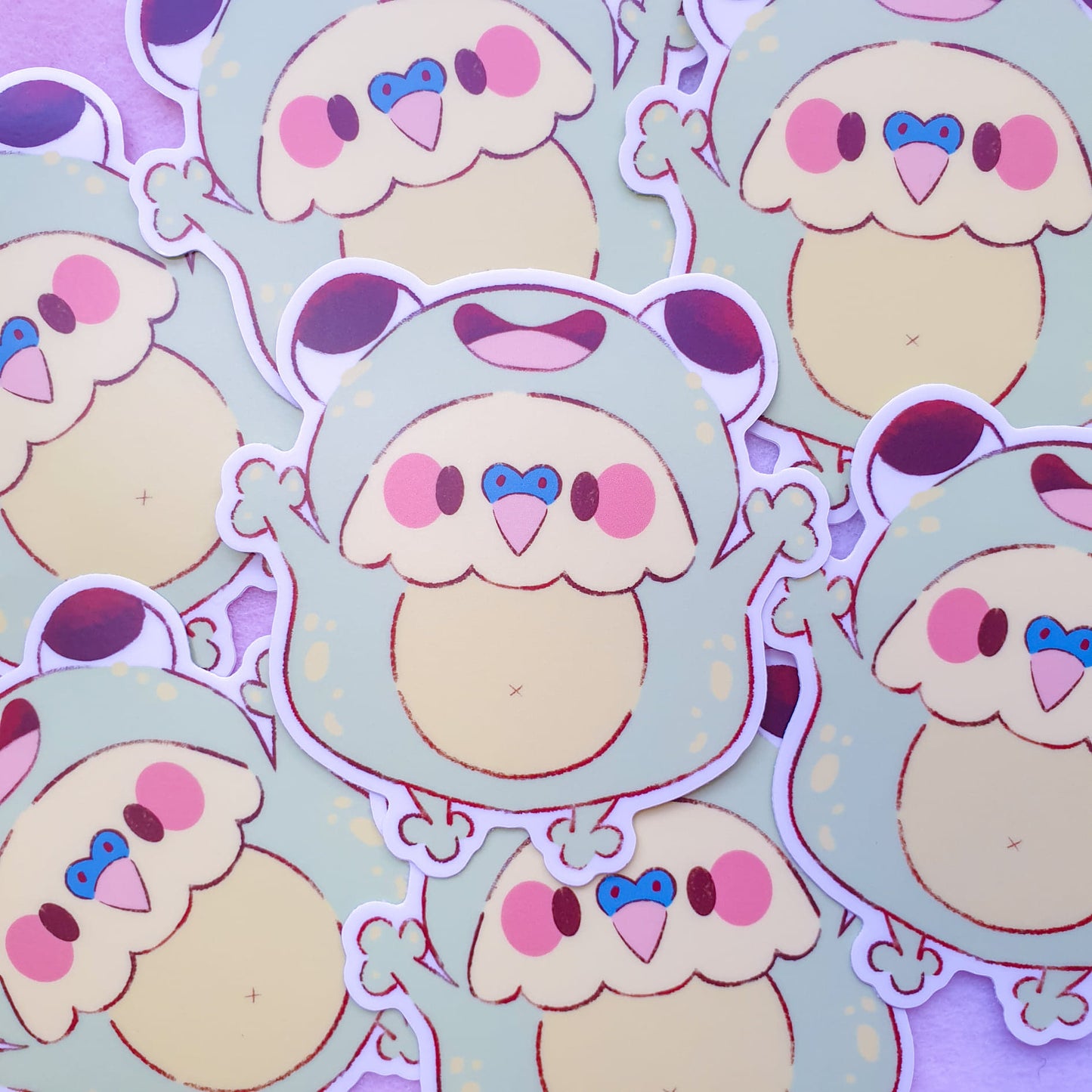 Froggo Birb Sticker | 3 inch Vinyl Sticker