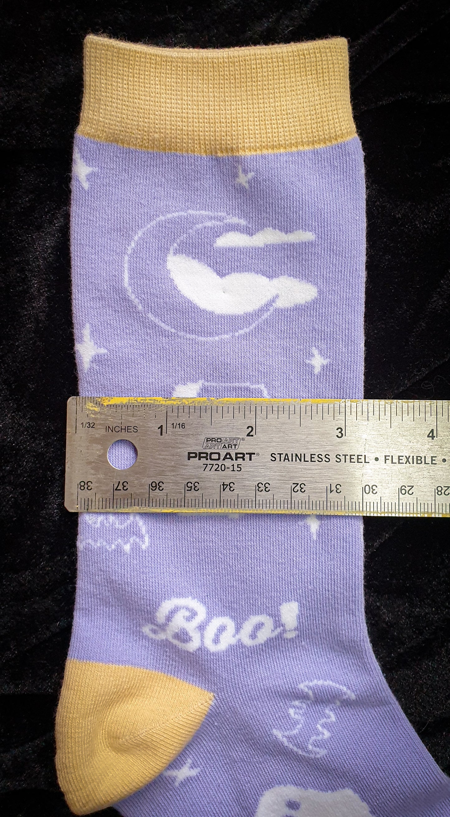 Halloween Night Socks (Pink Stripes)