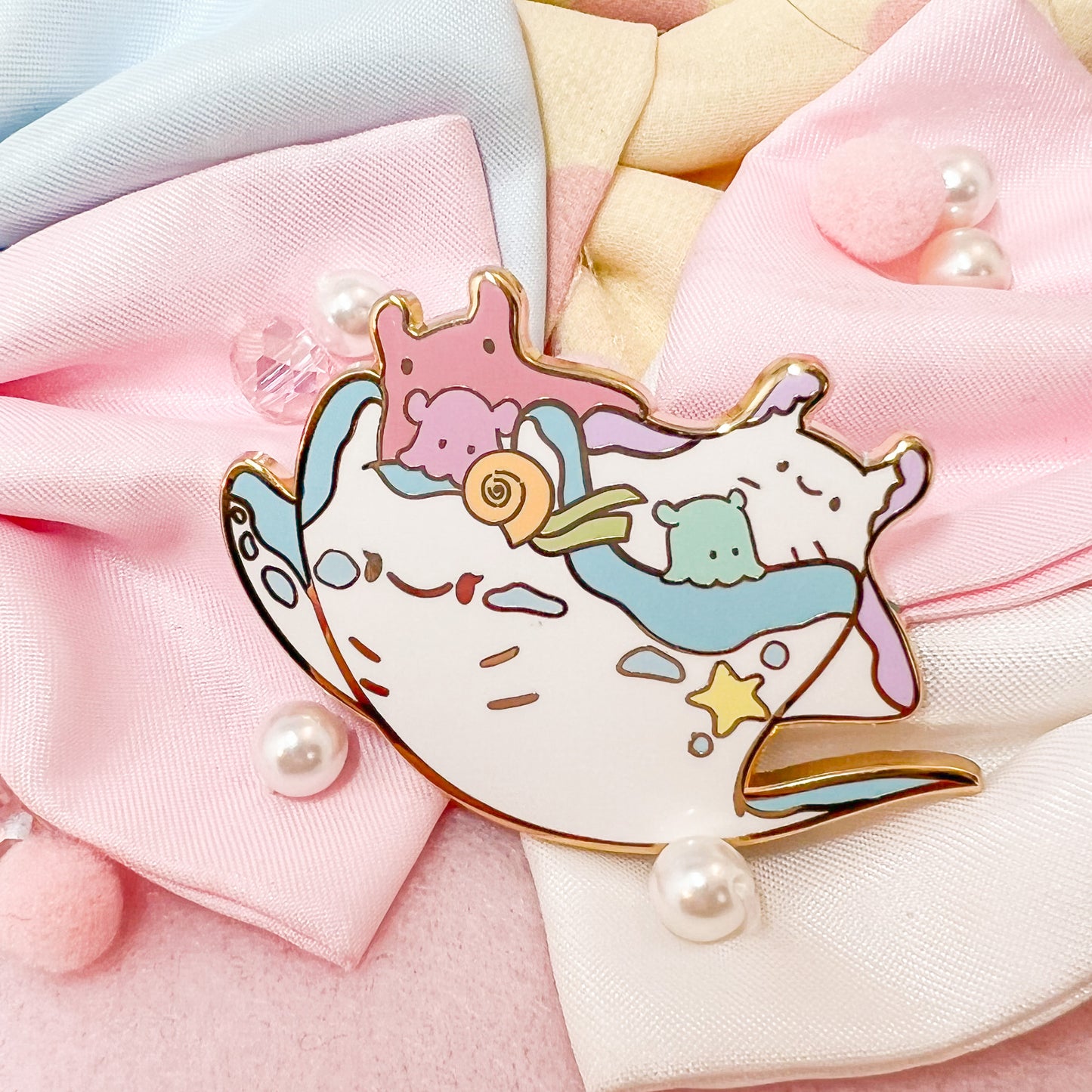 Stingy and Friends Hard Enamel Pin