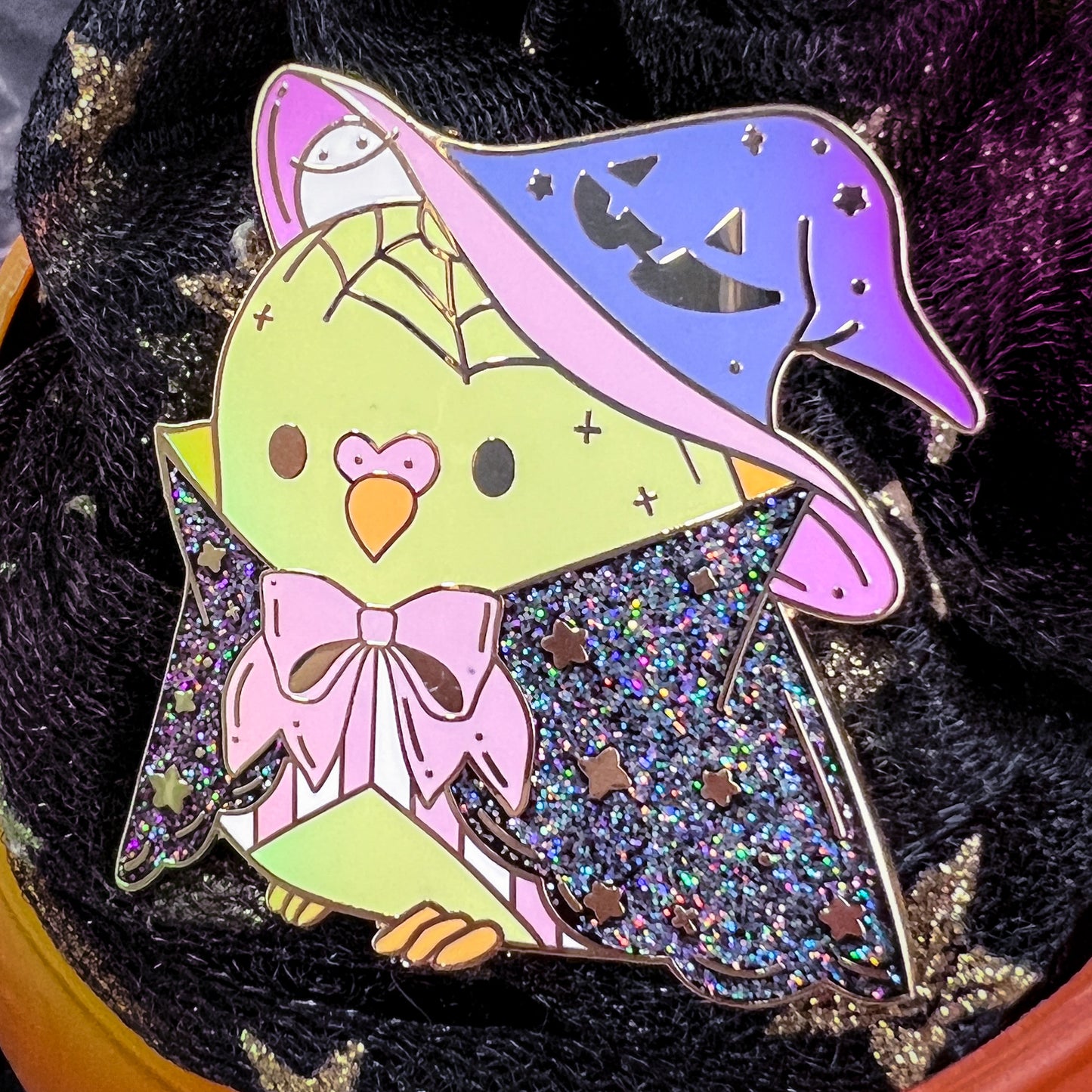 Wizard Birb Hard Enamel Pin