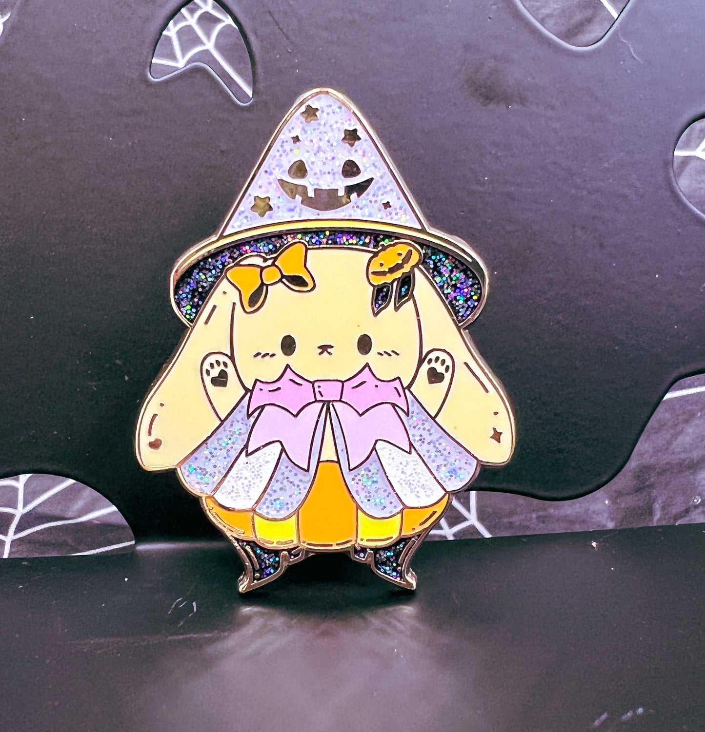Spooky Bunny Prince Hard Enamel Pin