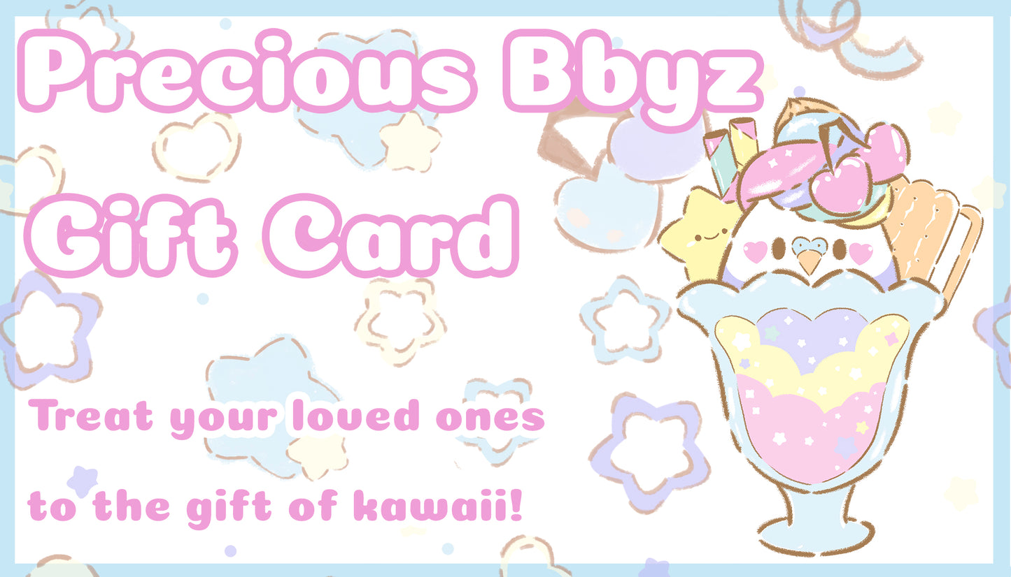 Precious Bbyz' Precious Gift Card
