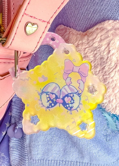 Cutie Star Carabiner Keychain