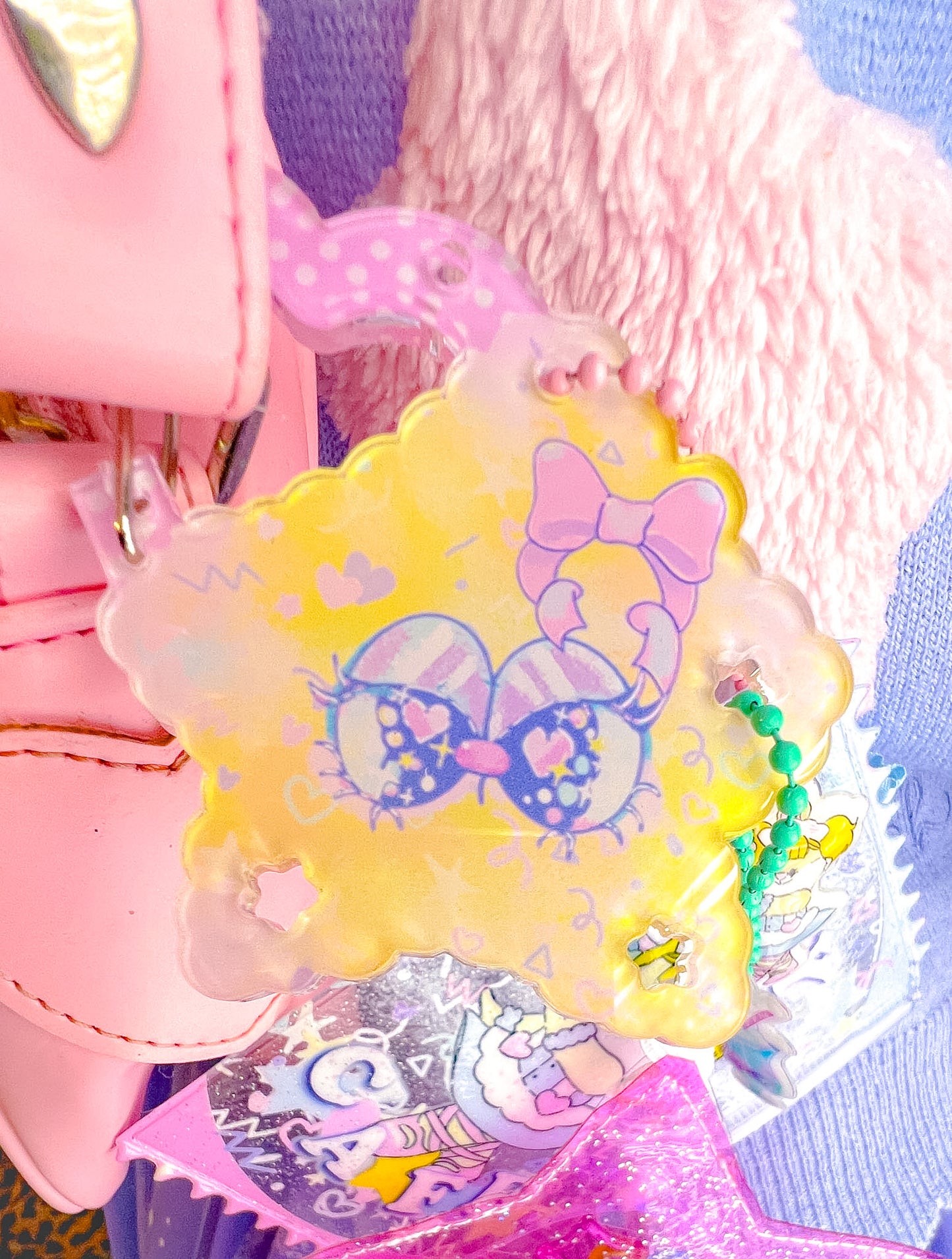 Cutie Star Carabiner Keychain