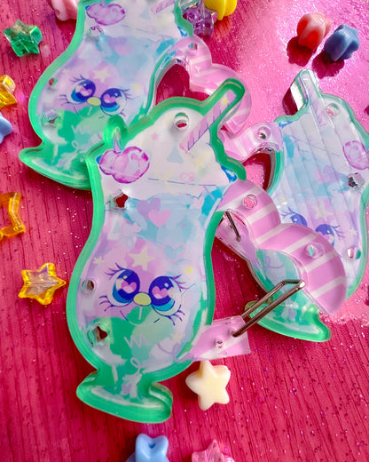 Soda Parfait Carabiner Keychain