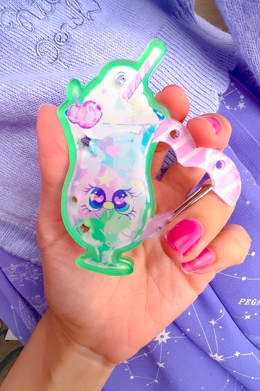 Soda Parfait Carabiner Keychain