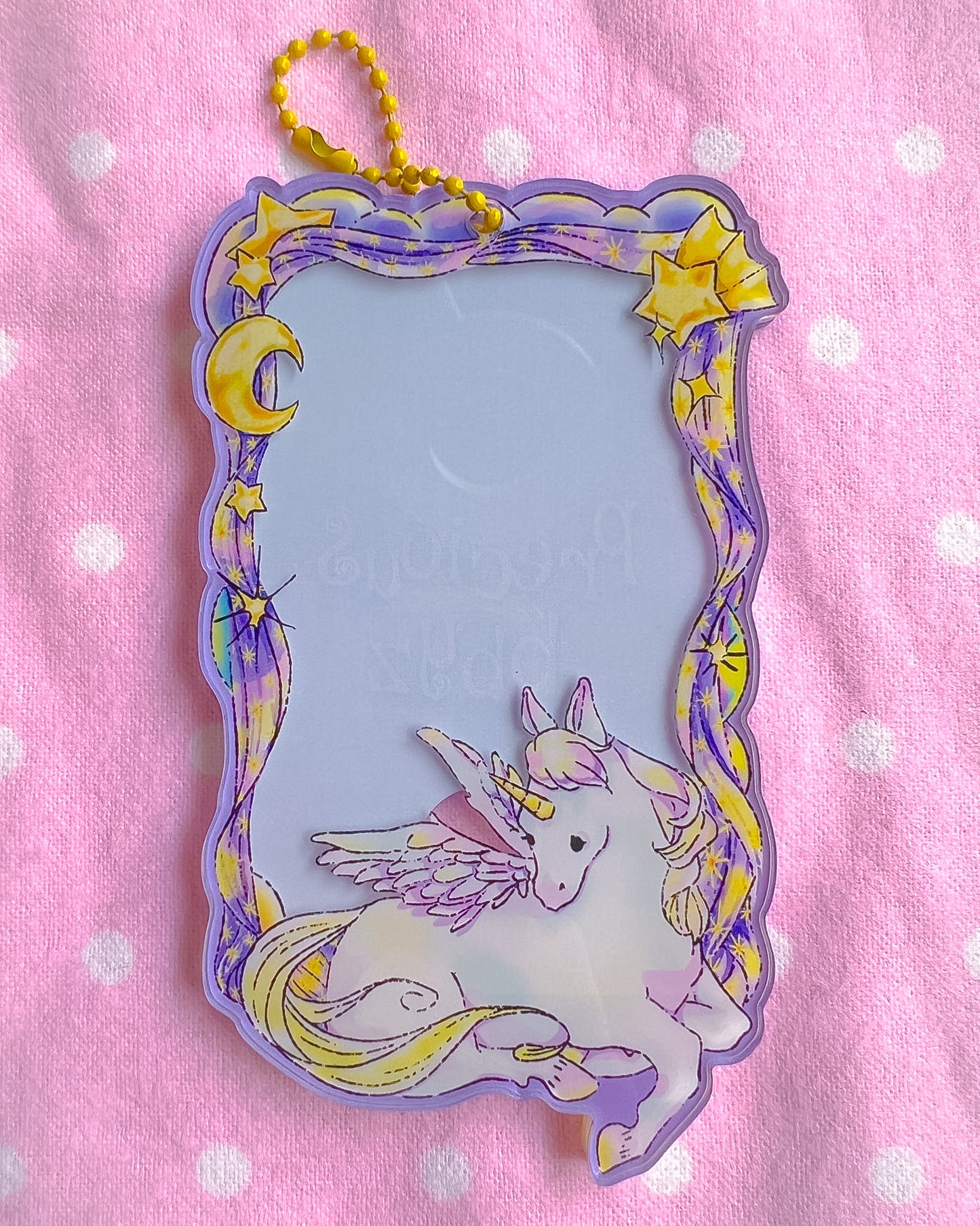 Unicorn Night Acrylic Card Holder