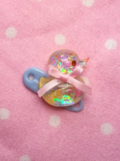 Ducky Resin Pins (Pink and Blue)