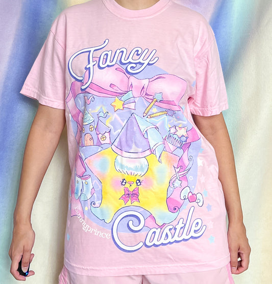 Fancy Castle Big Print Tee