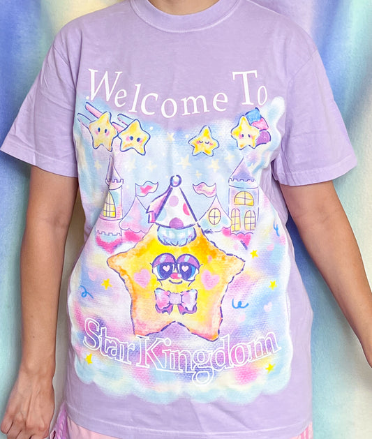 Welcome To Star Kingdom Big Print Tee