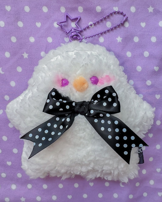 Sherpa Ghost Plush with Vinyl Pocket