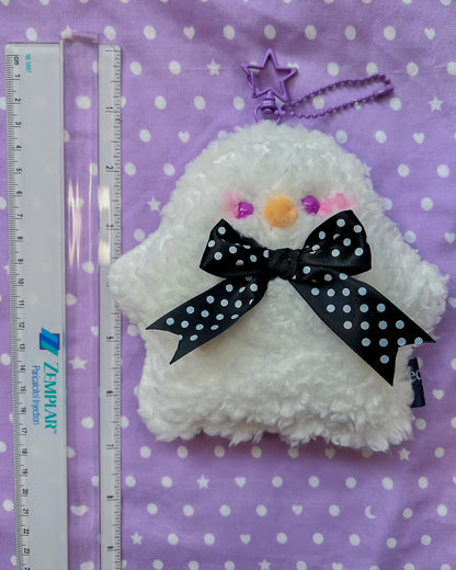 Sherpa Ghost Plush with Vinyl Pocket