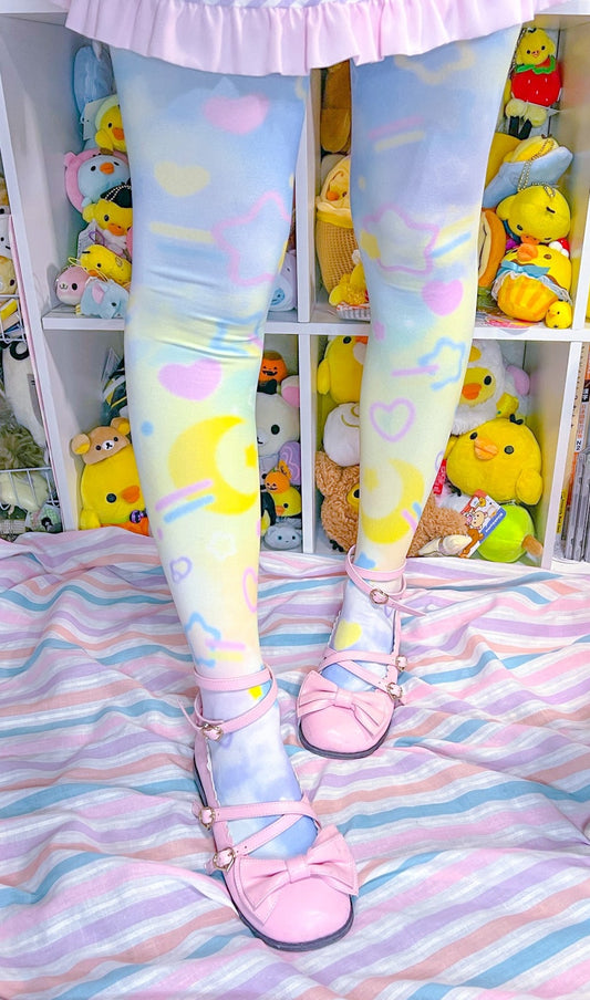 Pre-Order Rainbow Clouds Tights