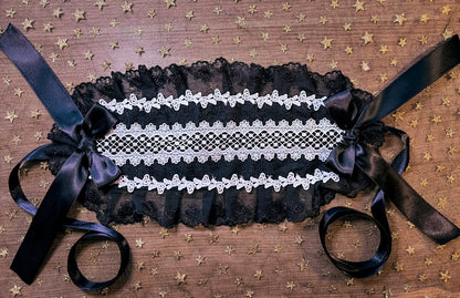 Lace Overlay Headdress