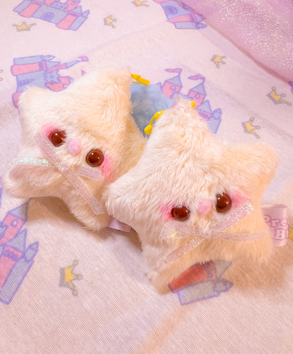 Mini Star Keychain with Pink Tail