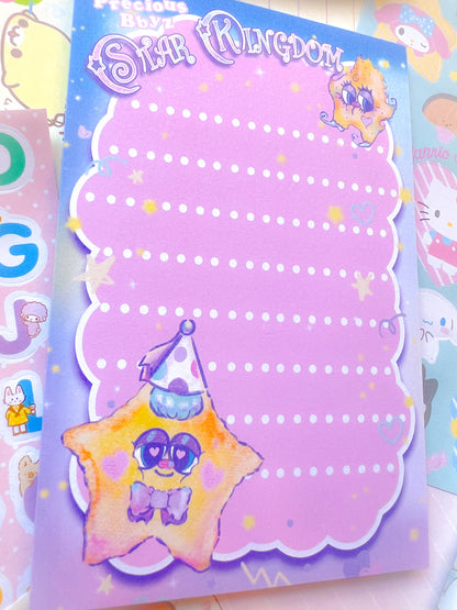 Star Kingdom 4x6 Memo Pad