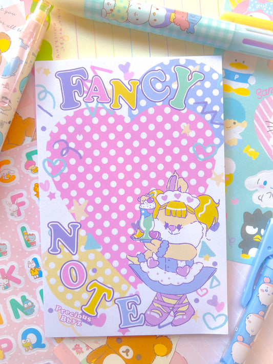 Fancy Note 4x6 Memo Pad