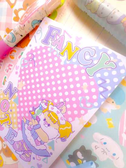 Fancy Note 4x6 Memo Pad