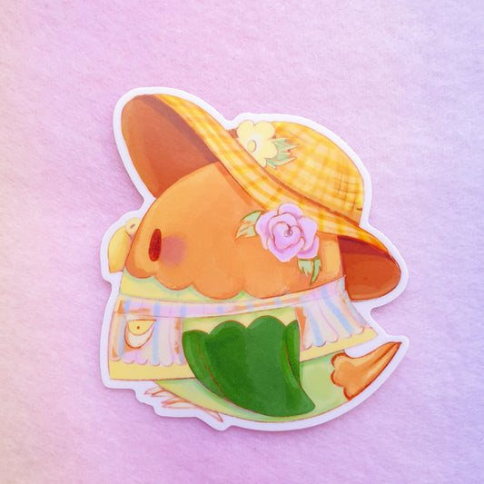 Gardener Birb Sticker | 3 inch Vinyl Sticker