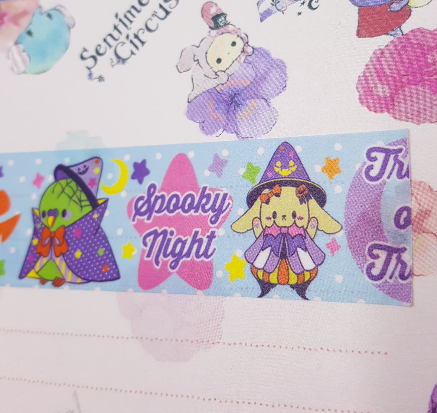 Spooky Party Thick Washi Tape