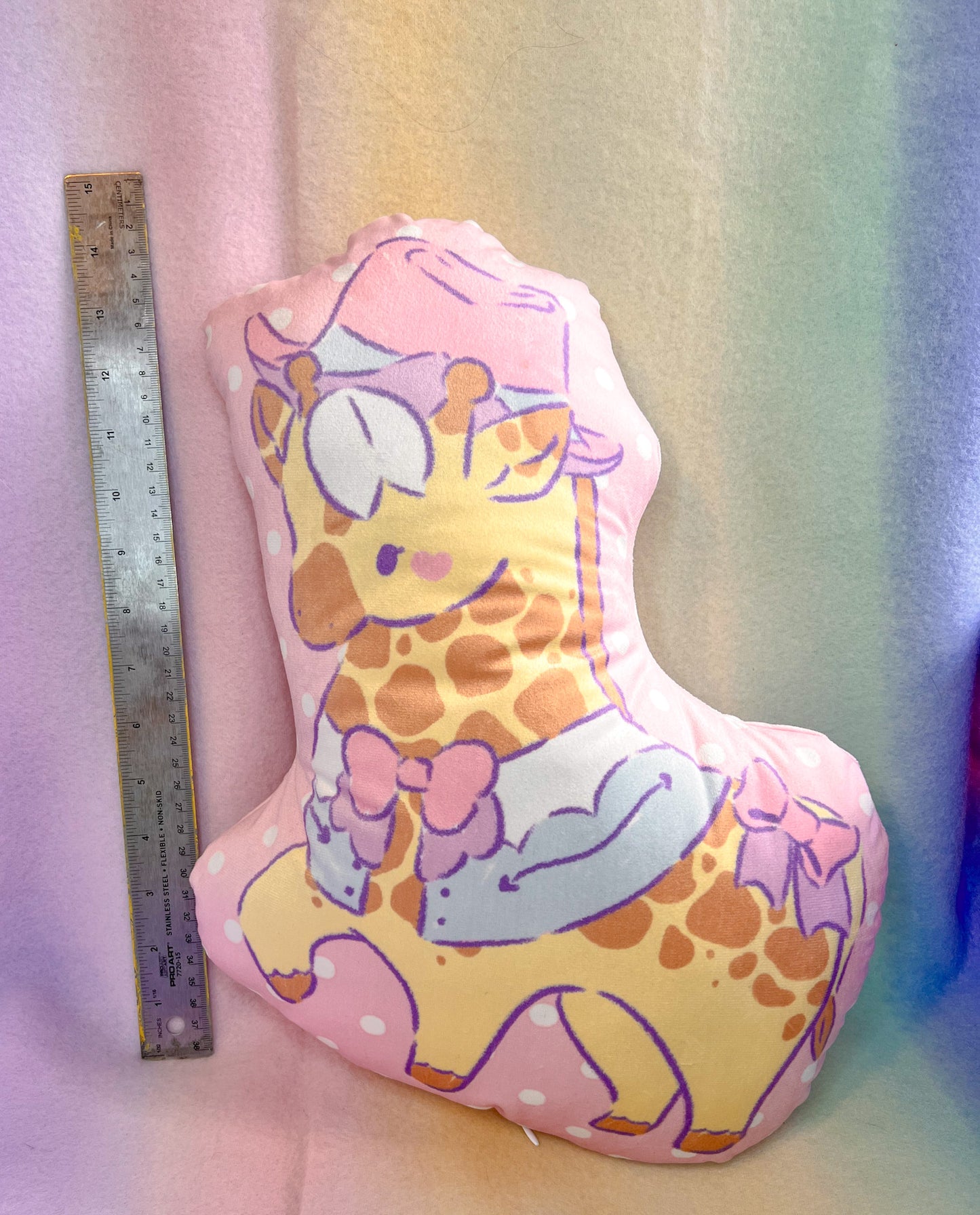 (Unstuffed) Sheriff Giraffe Throw Pillow