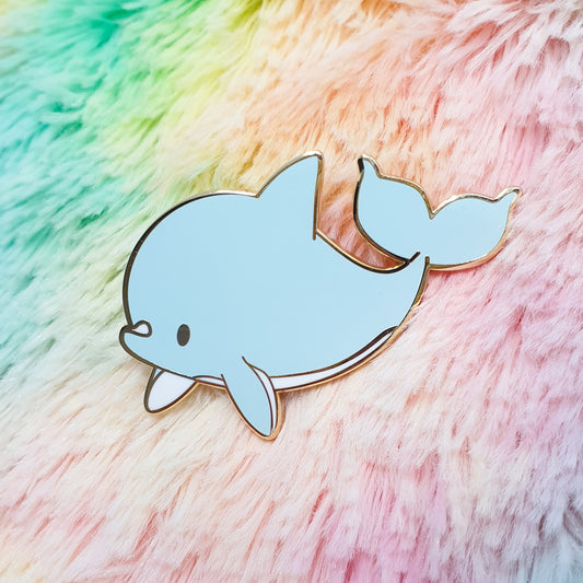 Lil Dolphin Hard Enamel Pin